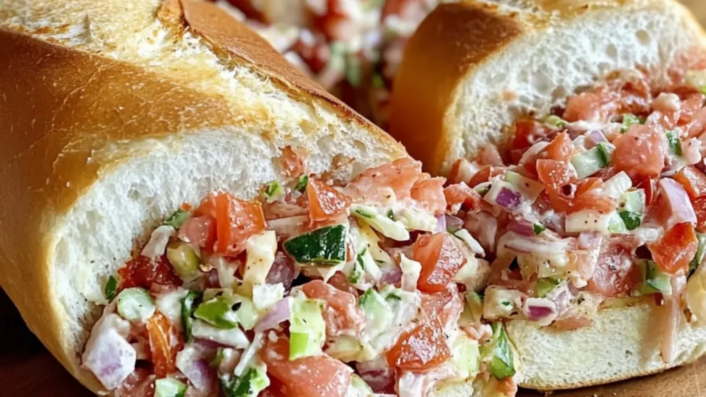 TikTok Italian Chopped Sandwich
