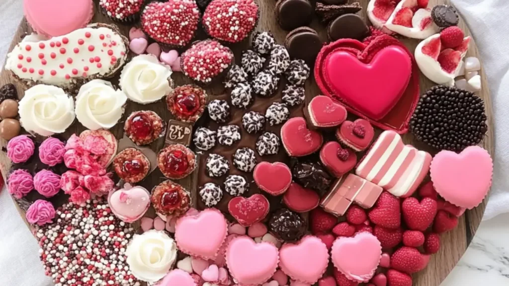 Valentine’s Day Dessert Board