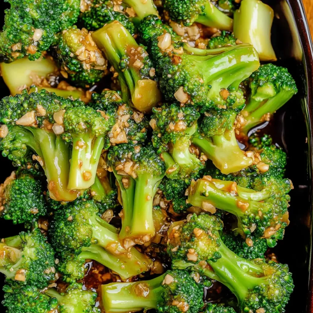 Broccoli with Garlic Sauce