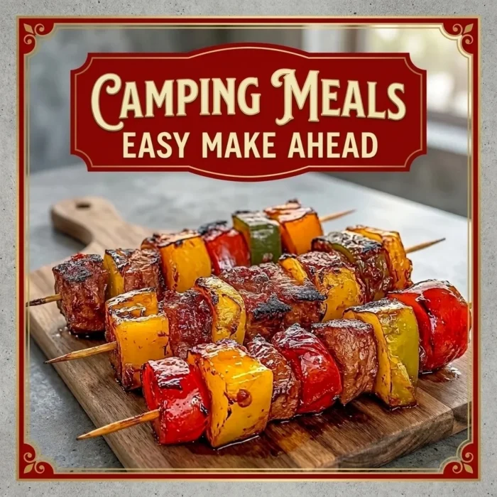 camping meals easy make ahead